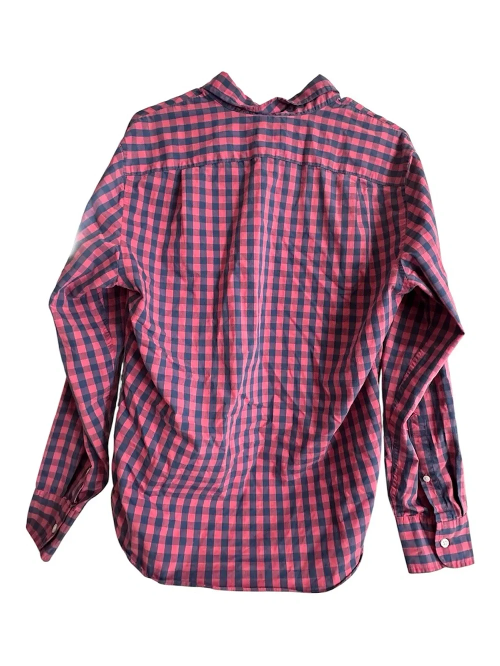 J.Crew Men Performance Slim Untucked Button Up Shirt Shirt Medium Plaid